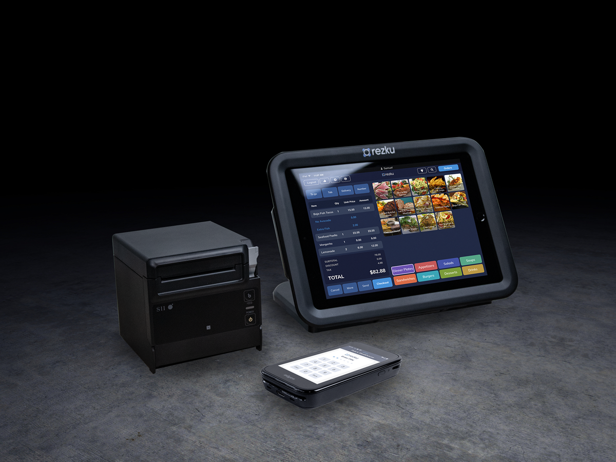 screenshot of Rezku POS